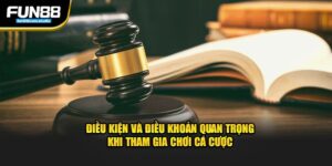 Điều kiện và điều khoản quan trọng khi tham gia cá cược