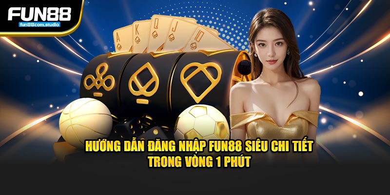 Hướng dẫn đăng nhập fun88 siêu chi tiết trong vòng 1 phút