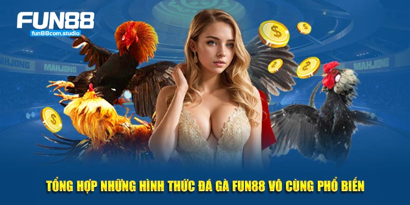 Tổng hợp những hình thức đá gà Fun88 vô cùng phổ biến